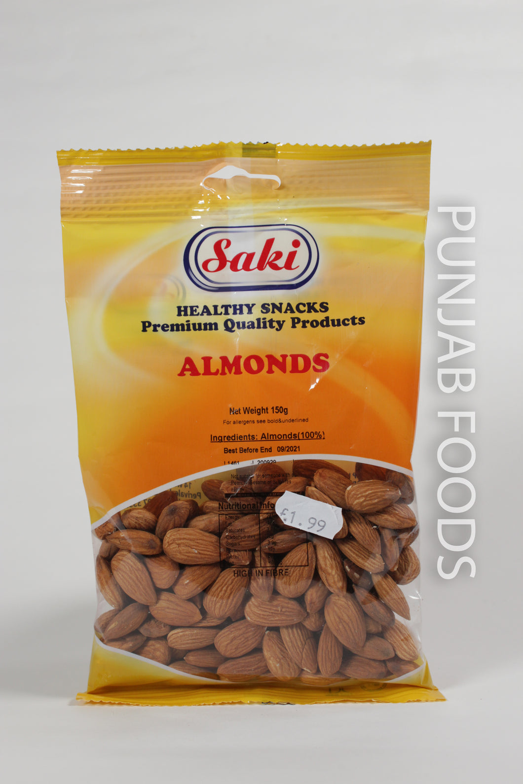 Saki Almonds 150G