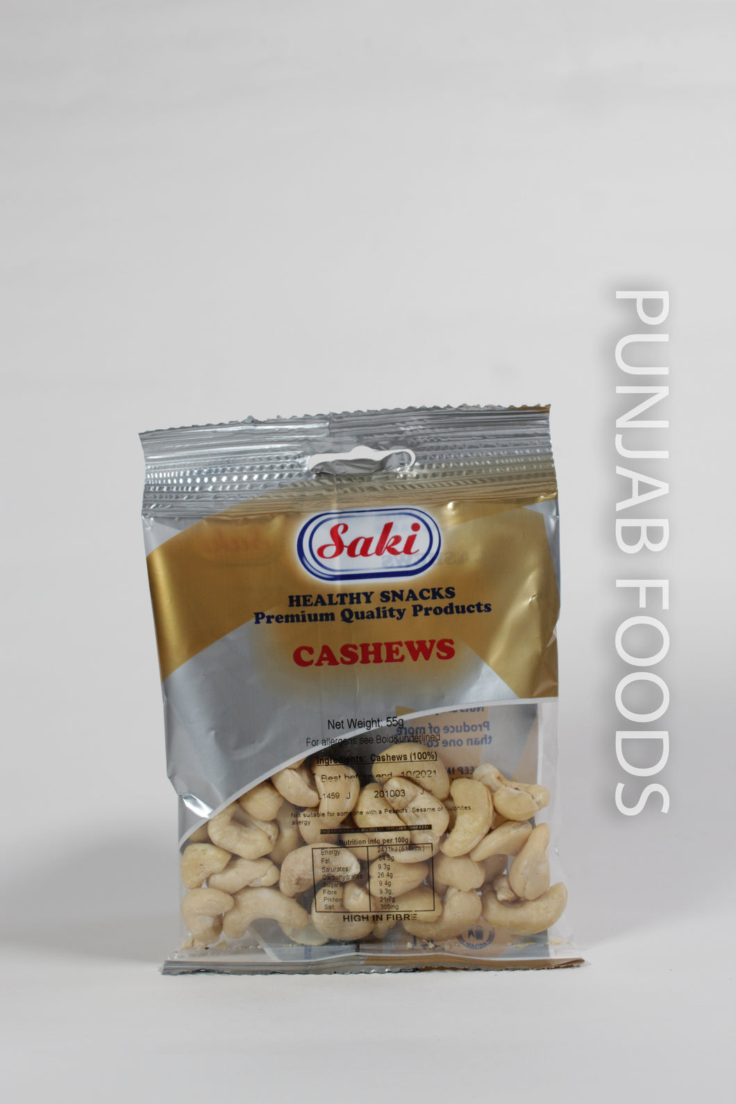 Saki Cashews 55G