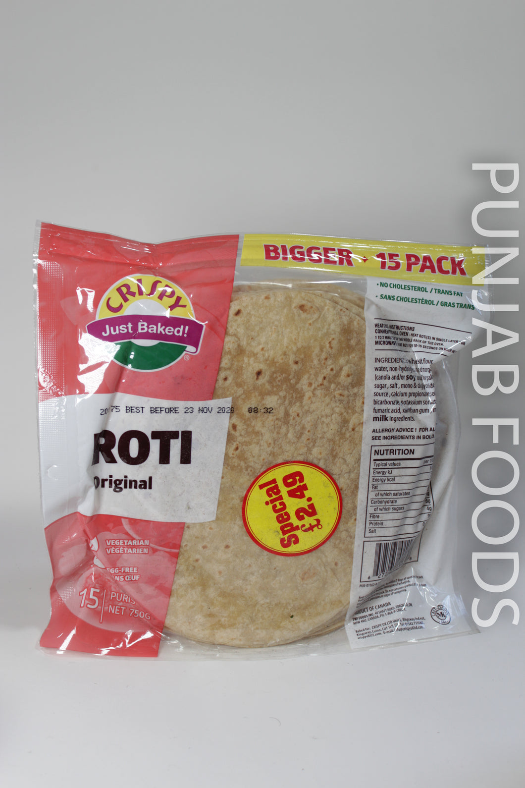 Crispy Original Roti