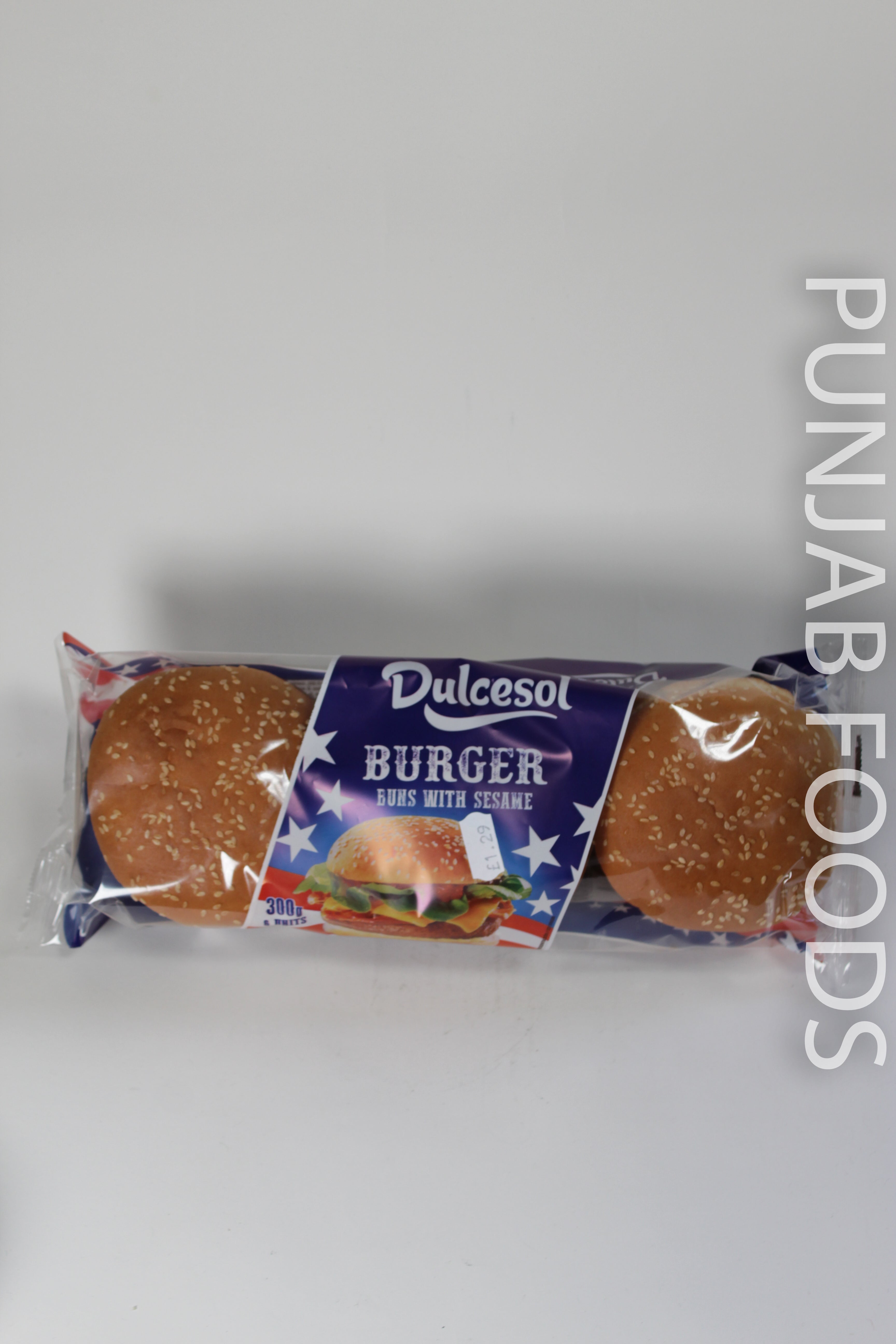 Dulcesol Burger Buns With Sesame Punjab Foods Reading