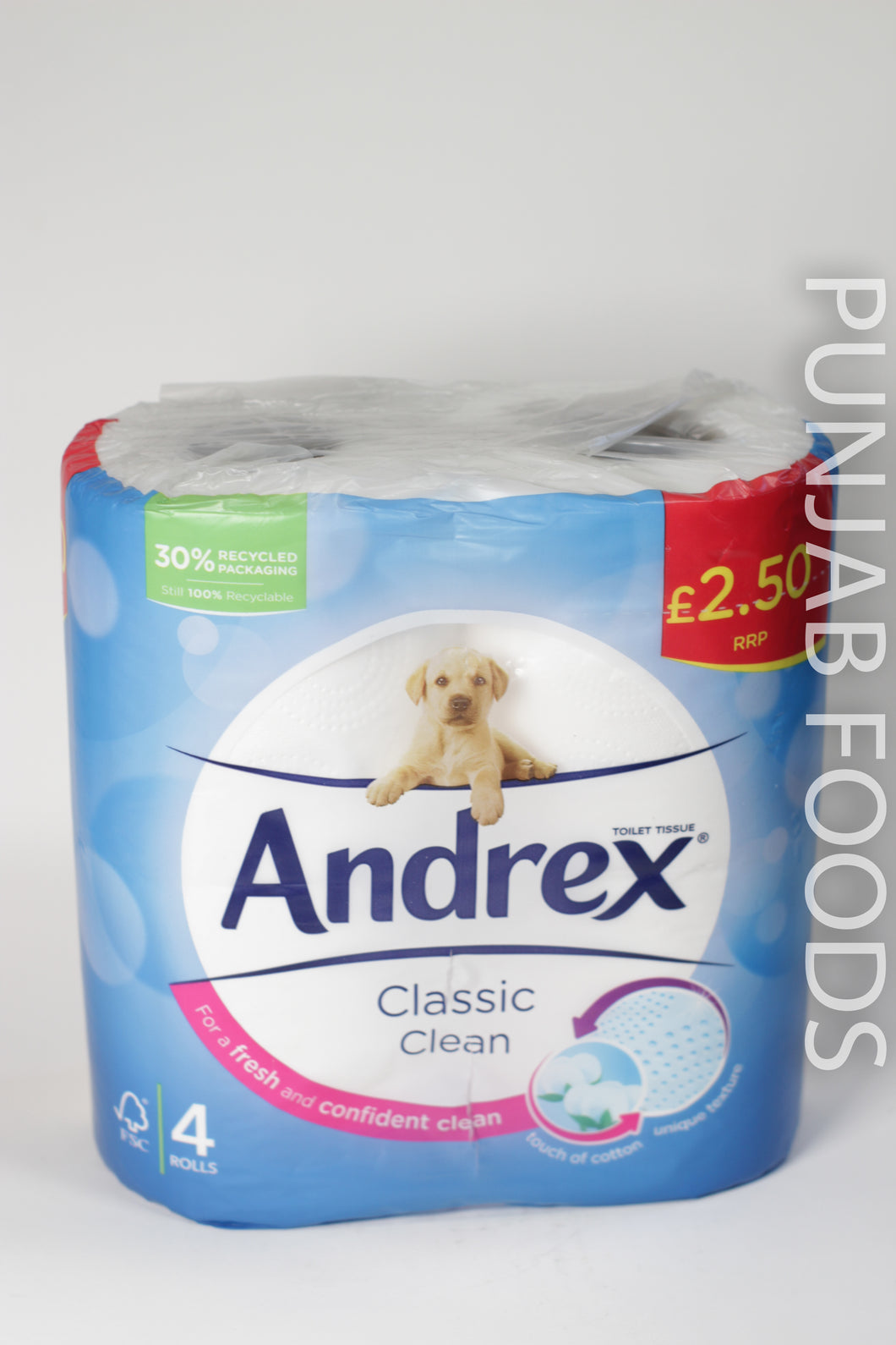 Andrex Classic Clean 4 Rolls