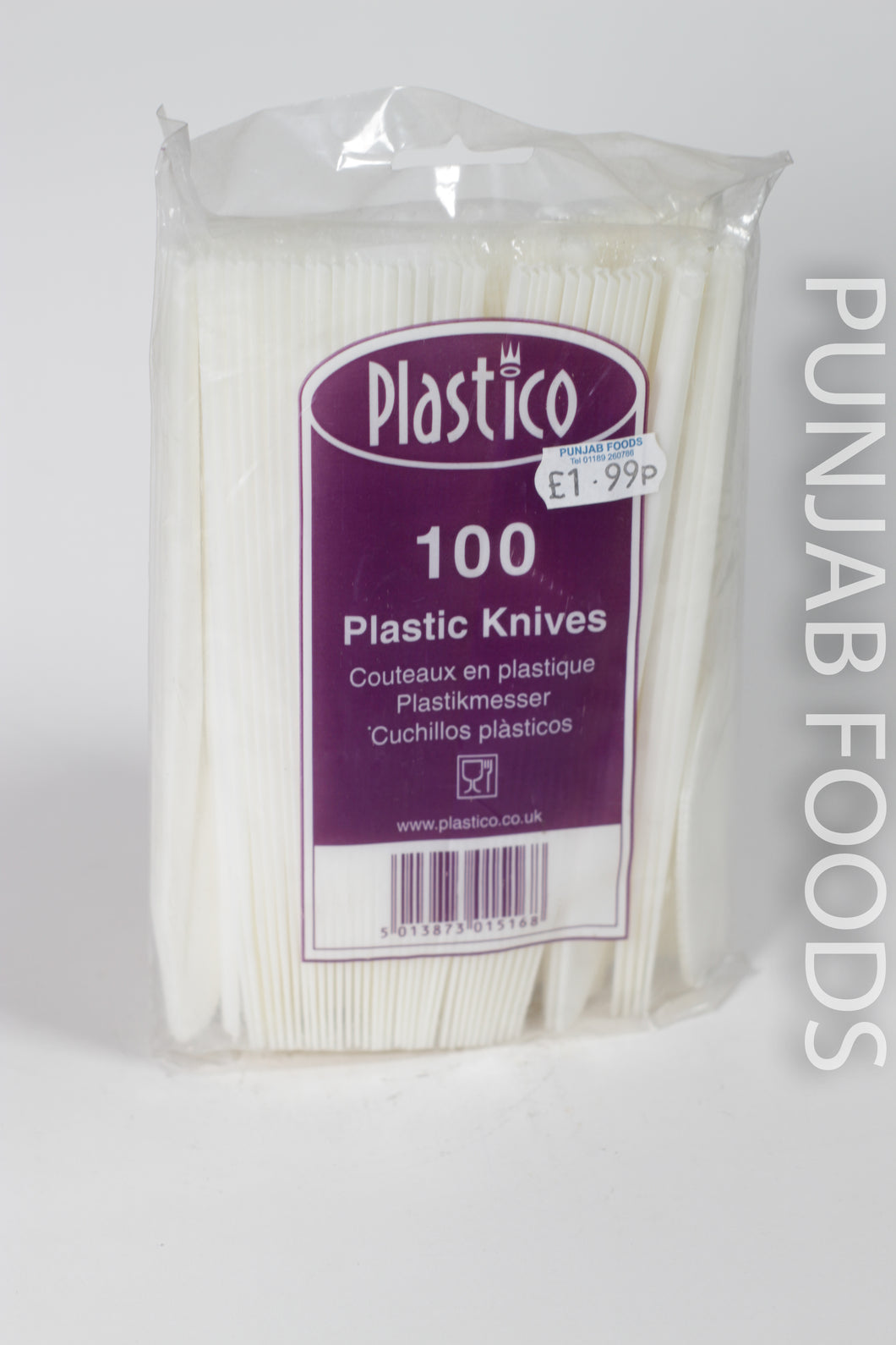 Plastico 100 Plastic Knives