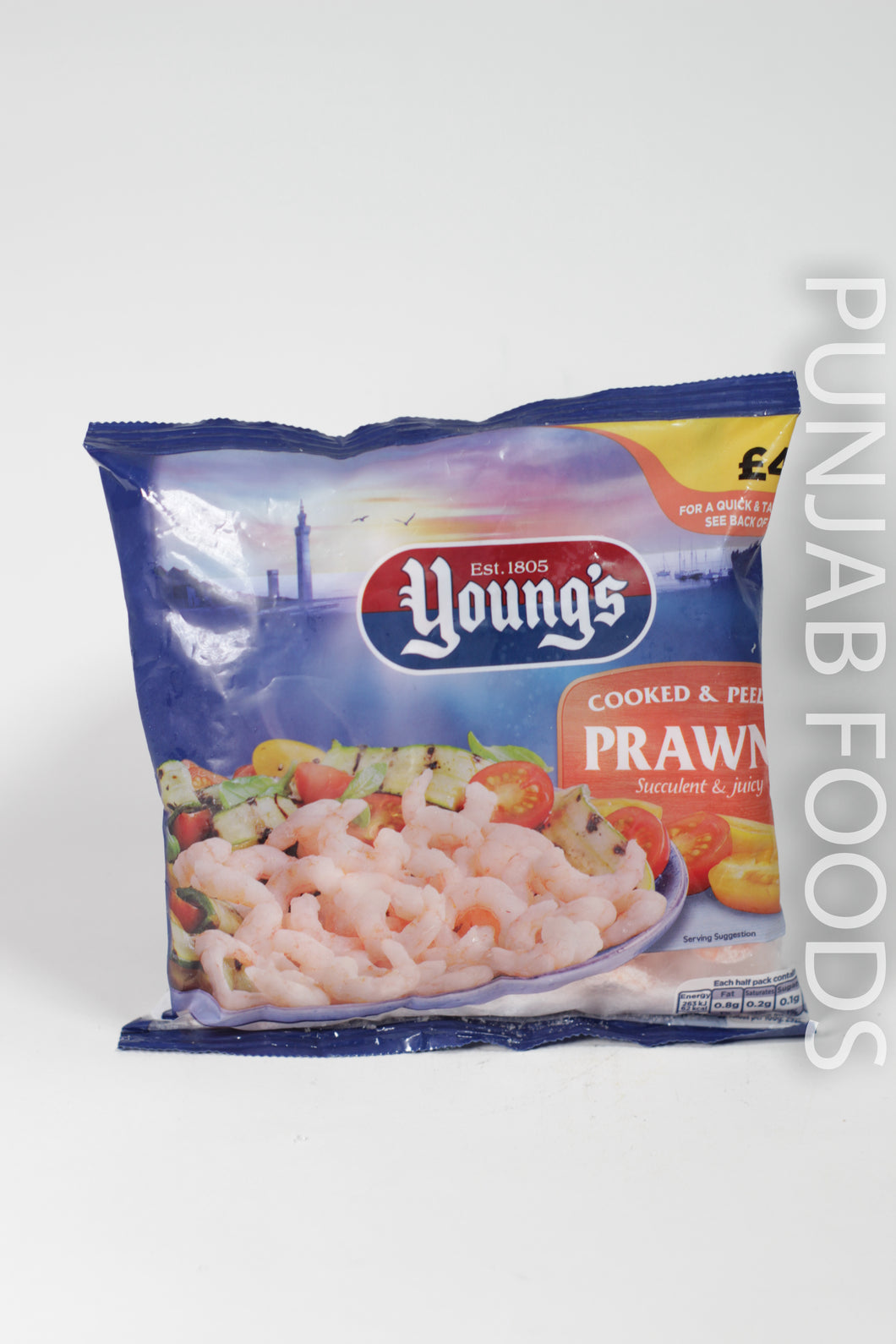 Young's Cooked & Peeled Prawns