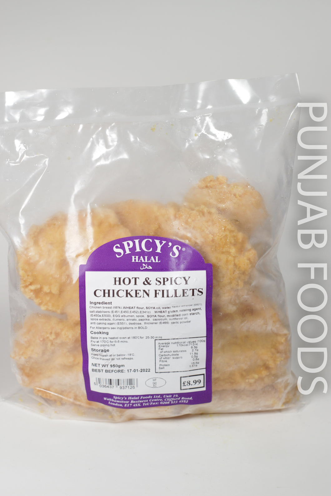 Spicy's Hot & Spicy Chicken Fillets