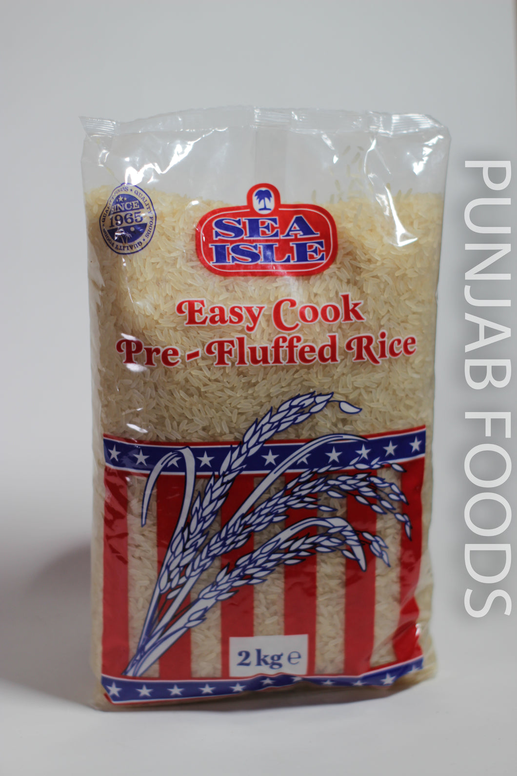 Sea Isle Easy-Cook Pre-Fluffed Rice 2KG