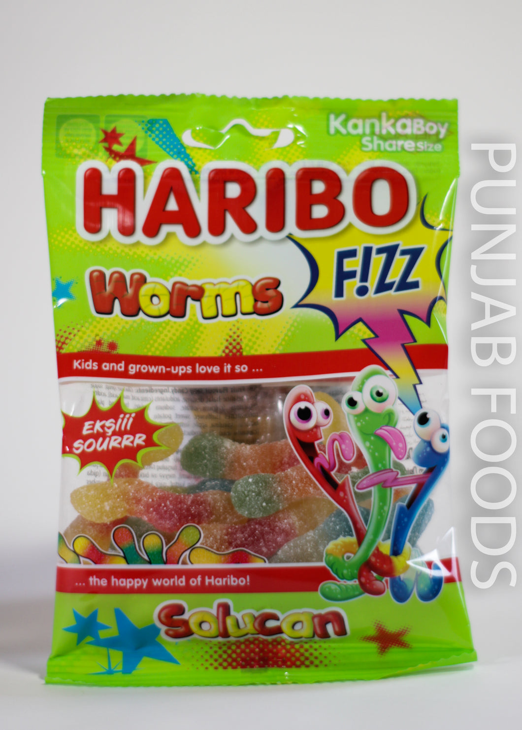 Haribo Fizz Worms