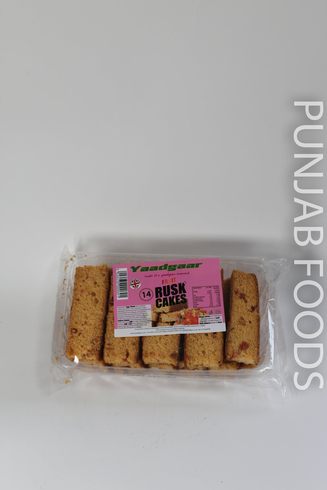 Yaadgaar 14 Fruit Rusk Cakes