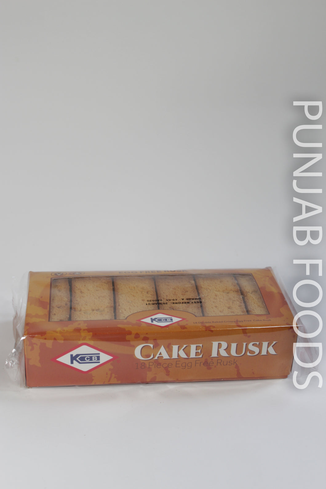 KCB 18 Egg Free Cake Rusk