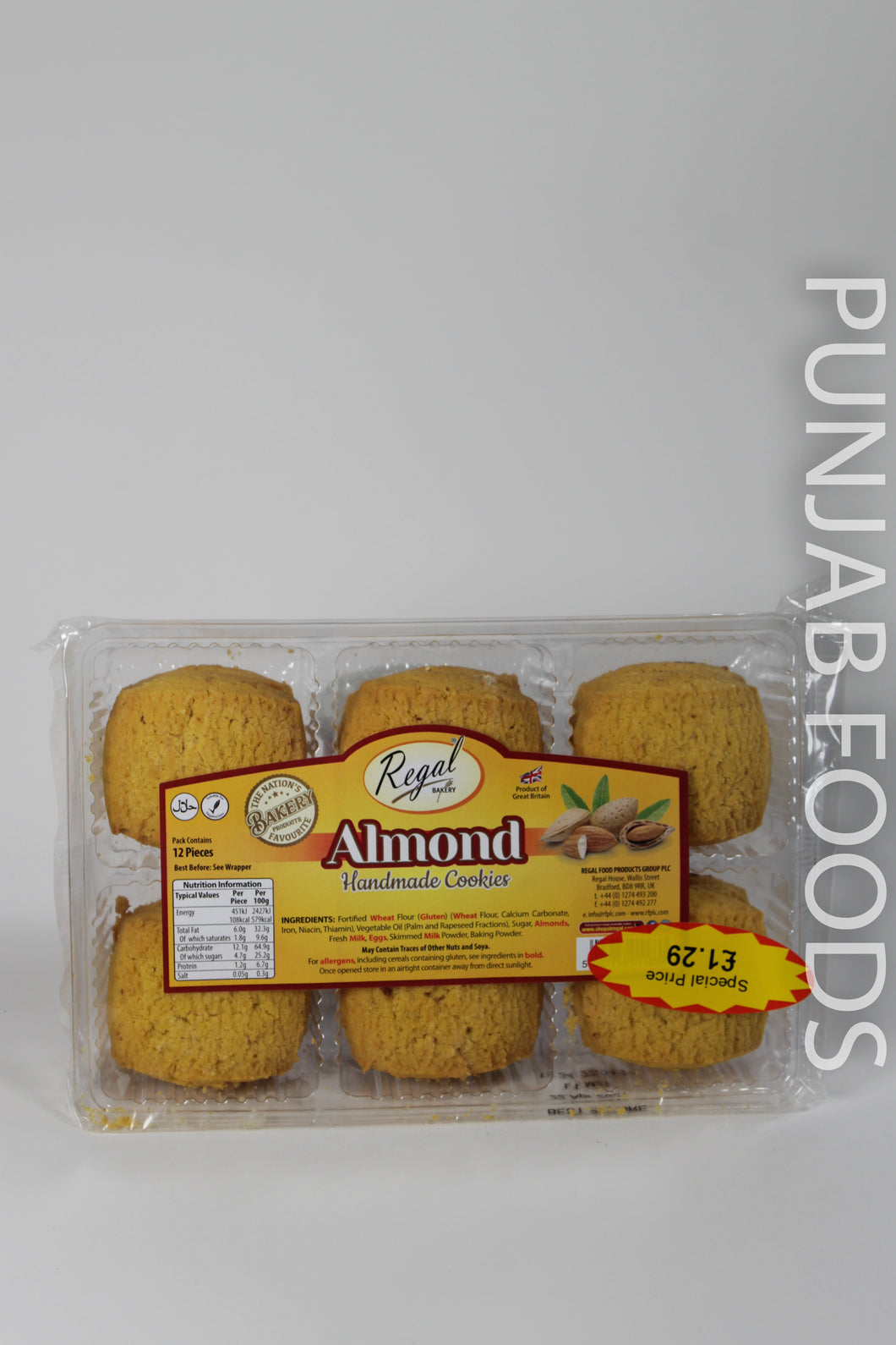 Regal Almond Cookies